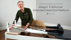Allegro 2 Reformer Extended Head End Platform introduction video
